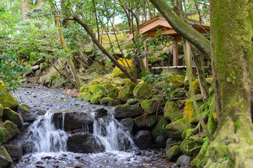 Kenrokuen Garden in Kanazawa, Japan