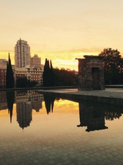 Fototapeta premium templo de Debod