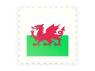 Postage stamp icon of wales
