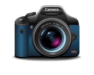 Fototapeta premium Appareil photo reflex