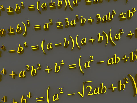 Mathematical formulas.