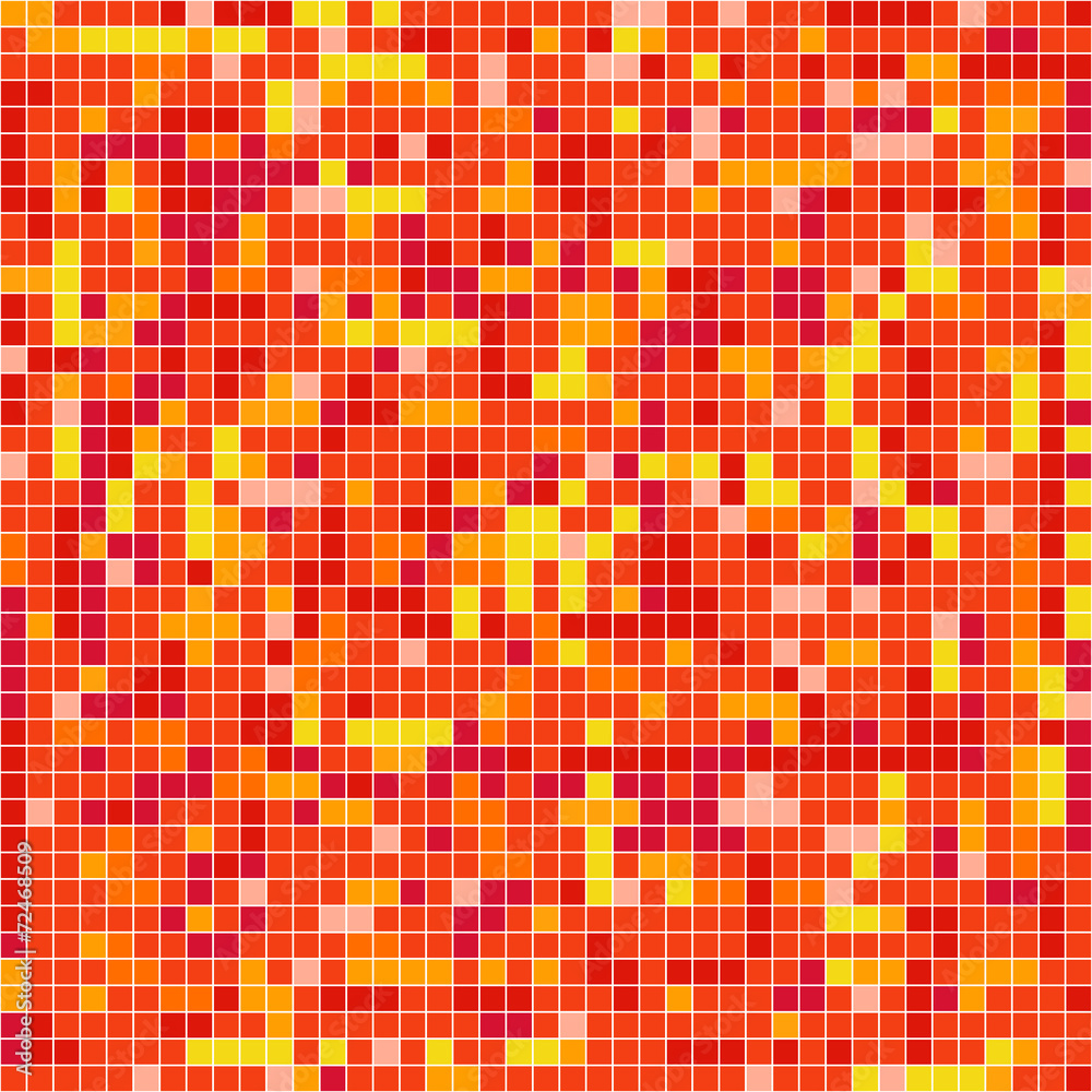 Poster abstract background of mosaic elements