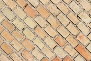 The metal has a straight line for the background.