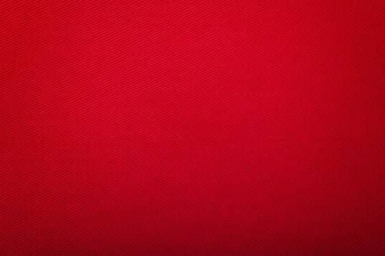 Bright Red Cotton Background