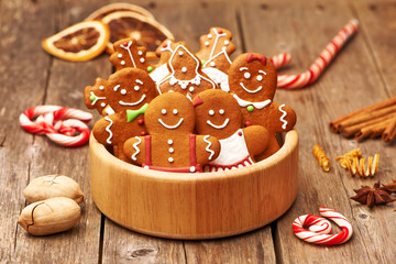 Christmas gingerbread cookies