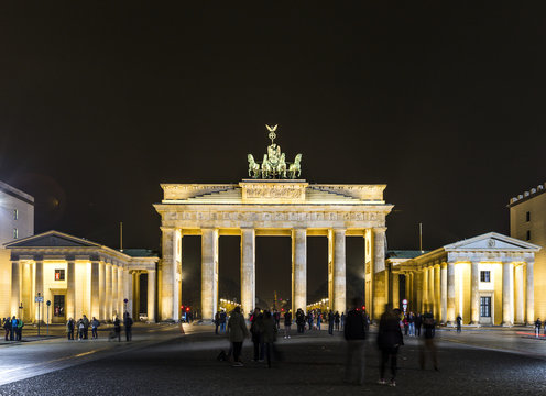 Brandenburg Gate (Brandenburger Tor) in Berlin