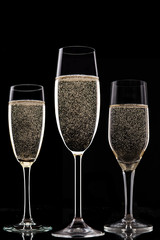 Champagne glasses