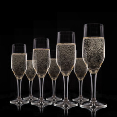 Champagne glasses