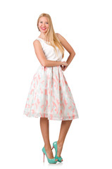 Young woman in fashion concept