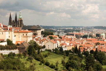 Fototapeta na wymiar Prague Castle District