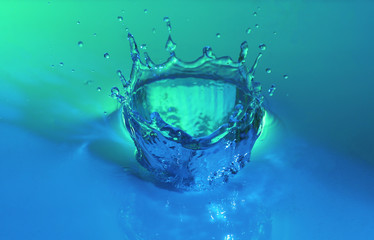 Water splash, close-up