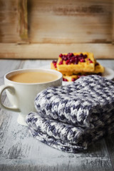 warm wool scarf