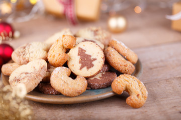 Selbstgebackene Weihnachtsplätzchen