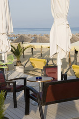 Relax for coffee time with a view of the sea