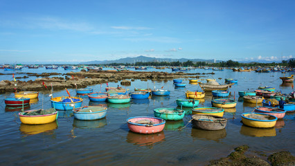 Fototapeta na wymiar Great landscape, Asian country, Vietnamese beach