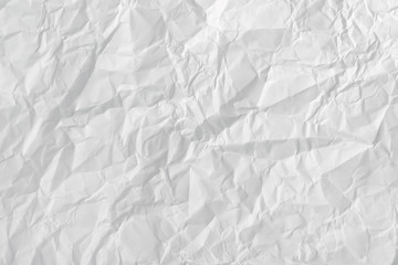White crumpled paper texture - 72484586