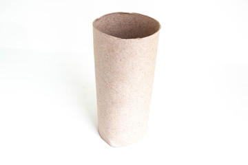 tissue cores with isolated white background