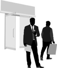 Fototapeta premium Automatic Door