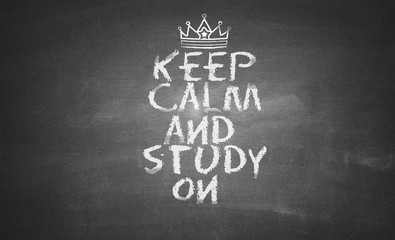 Keep Calm and study on