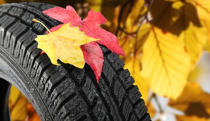 Winterreifen aufziehen in Herbst