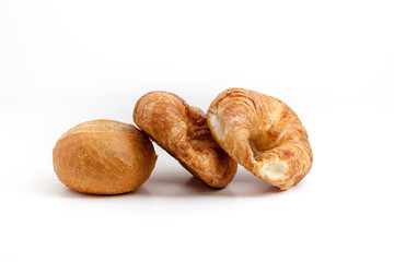 hard roll and croissant,