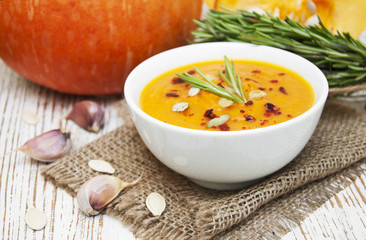 Pumpkin soup
