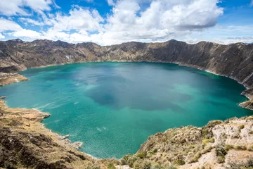 Foto op Canvas Quilotoa crater lake, Ecuador © Noradoa