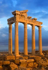 Rolgordijnen Temple of Apollo ancient ruins © Cobalt