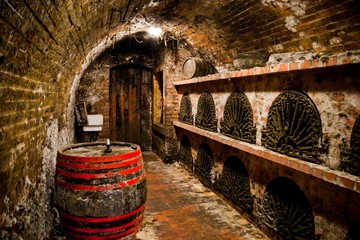 Hungarian wine cellar