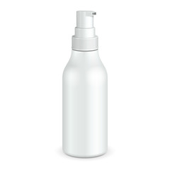 Gel, Foam Or Liquid Soap Dispenser Pump Plastic Bottle White