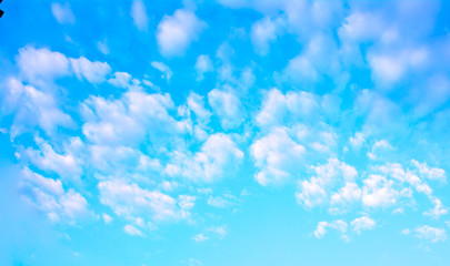 Fototapeta na wymiar white cloud and blue sky background image