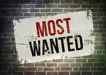 Most Wanted - poster concept © gguy