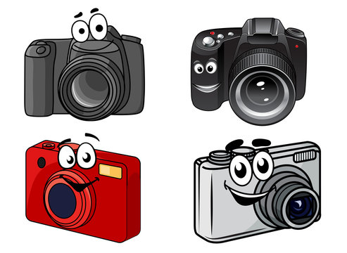 Cartoon digital cameras