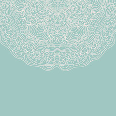 Vintage invitation card