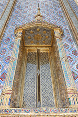 thai temple door
