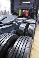 Obraz na płótnie Canvas vehicle tyre