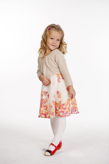 Portrait of a pretty liitle girl