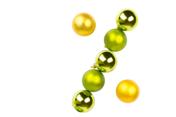 Christmas balls and Christmas decorations