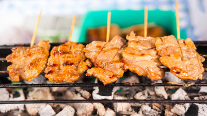 traditional pork grilled