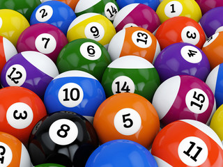 Pool balls