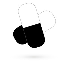 Icons Black tablet. Raster.