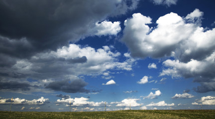 Wolkenhimmel am Feldberg im Schwarzwald