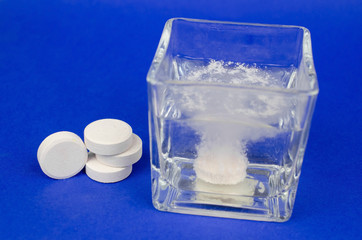 sprudelnde Brausetablette