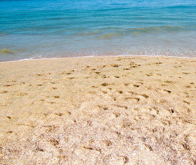 sand of beach