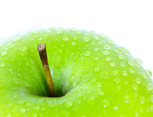 apple with  drops