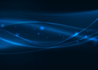 Abstract wave background vector illustration