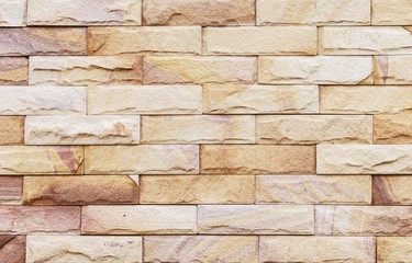 sand stone wall Background of decorate