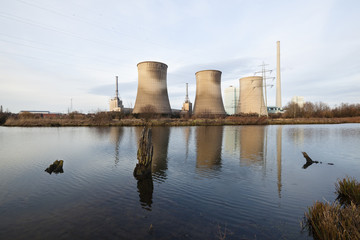 Power Station At River