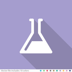 Flat Long Shadow Icon