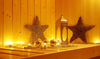 Weihnachtsurlaub mit Sauna